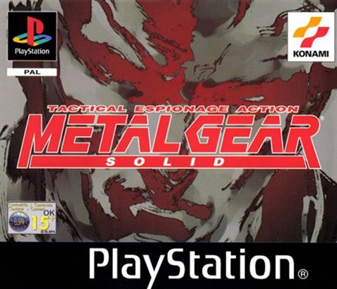 Metal Gear Solid, w/ Manual, Boxed